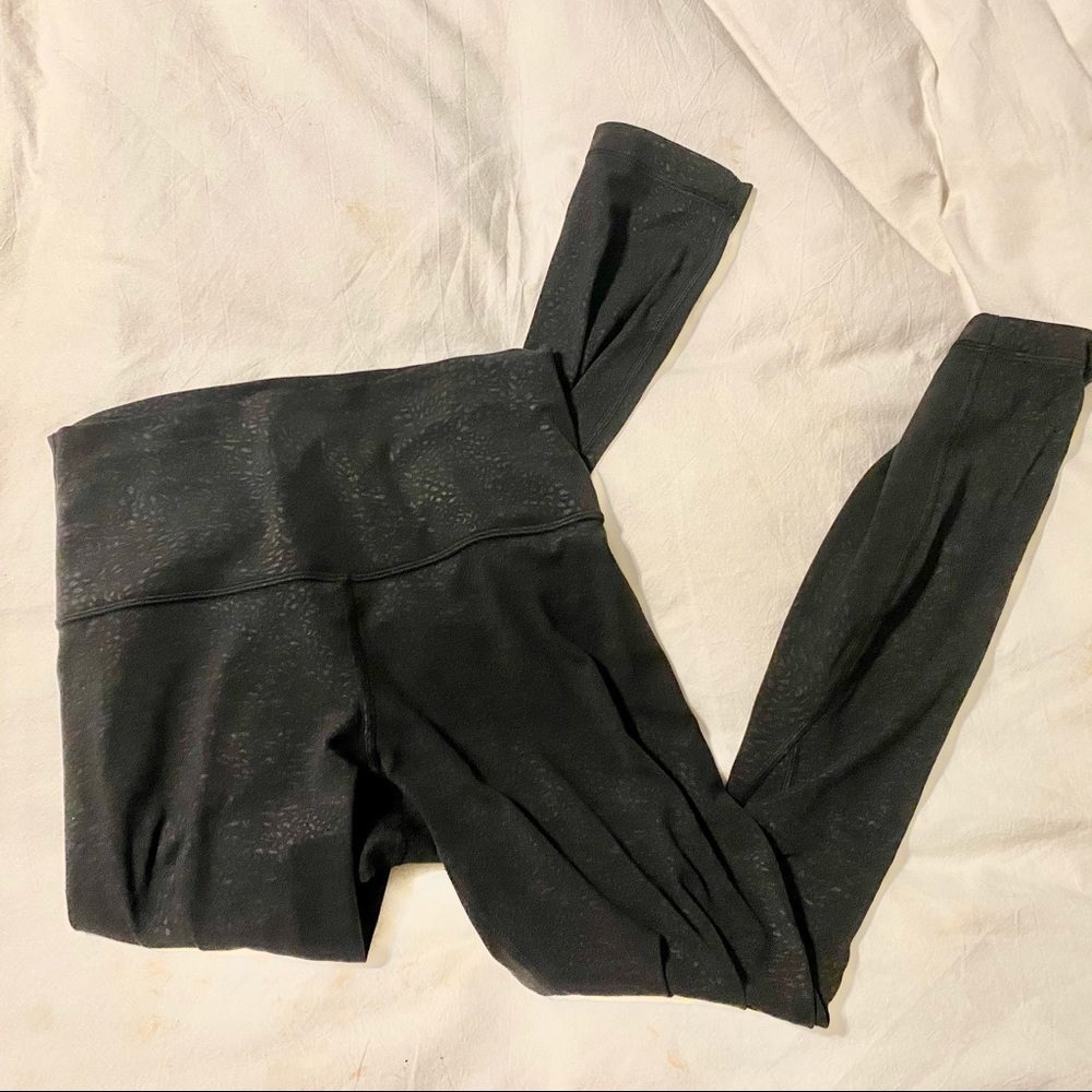 Lululemon Align Pant 25" black printed
